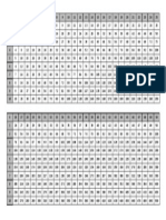 Multiplication Table 1 To 50