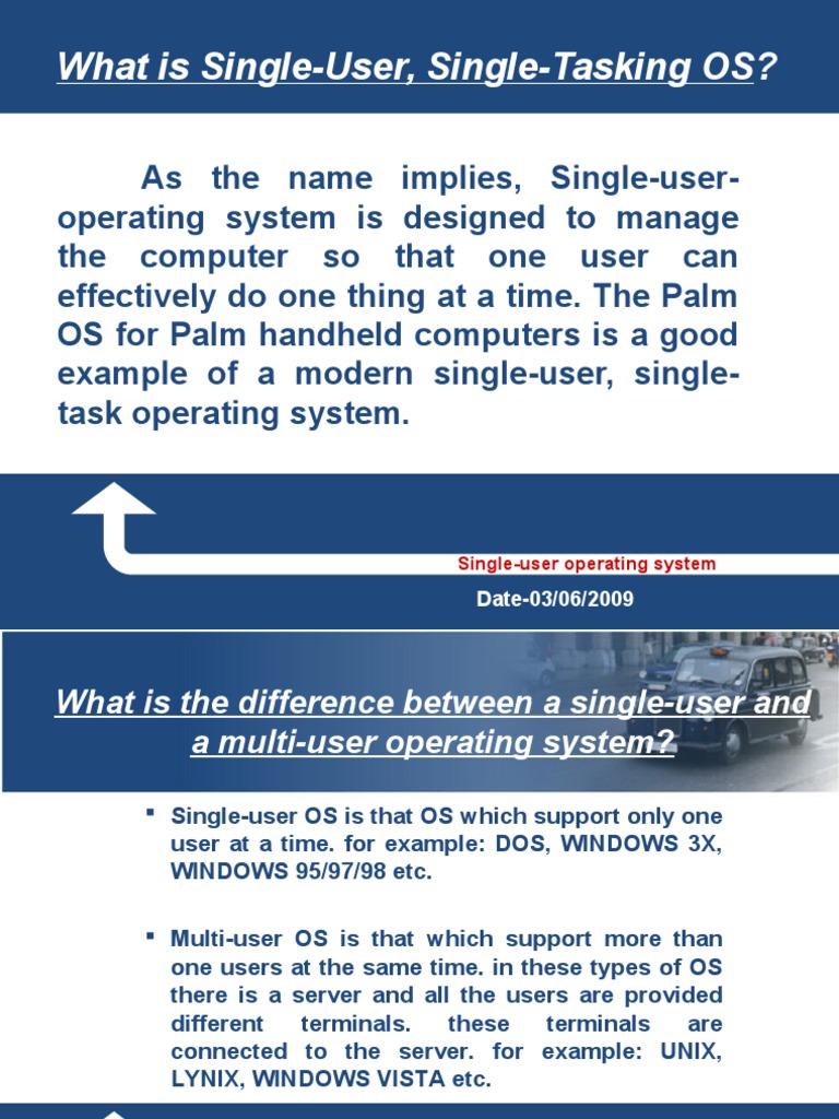 Single User Os | Operating System | Microsoft Windows