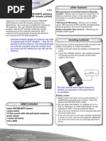 Download User manual Radioshack 15-1892 Indoor VHFUHFHDTV Antenna with RF Remote Control 2131034 by Bruce Miller SN16056056 doc pdf