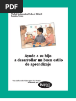 Ayude a Su Hijo a Desarrollar Un Buen Estilo de Aprendizaje