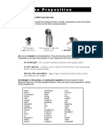 The Preposition: Recognize A Preposition When You See One