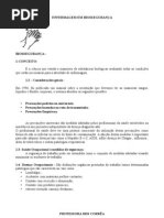 ENFERMAGEM EM BIOSSEGURANÇA