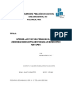 Informe Contexto y Valoración de La Práctica Docente