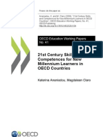 21st Century Skills and Competences For New Millennium Learners in OECD Countries