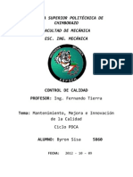 Ciclo PDCA