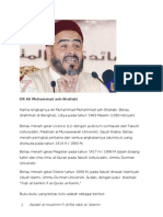 Biografi DR Ali Muhammad Ash-Shallabi