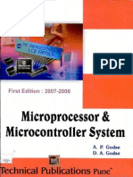 Microprocessors & Microcontroller Systems