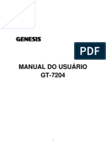 Manual do usuário GT-7204