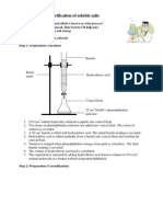 Preparation and Purification of Soluble Salts