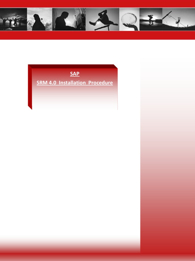 SAP SRM 40 Installation Procedure | PDF
