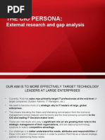 CIO Persona External Research and Gaps - May82013