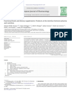 Functional Foods and Dietary Supplements Products at the Interface Between Pharma