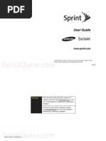 Download Samsung Exclaim User Guide by SprintGurus SN16067870 doc pdf