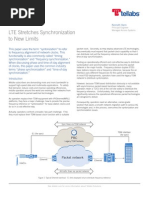 LTE Stretches Synchronization To New Limits: White Paper