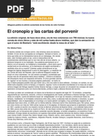 (Página_12 __ espectaculos __ El cronopio y las cartas del porvenir)