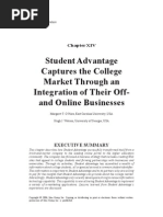 Student Advantage Captures The College Market Through An Integration of Their Off and Online Businesses