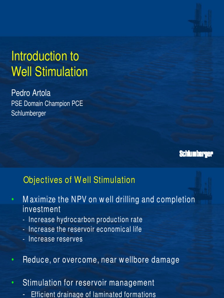 Enhancing NPV through Well Stimulation | PDF | Hydraulic Fracturing ...