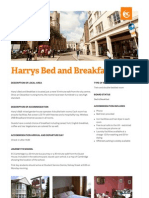 Harrys Bed and Breakfast: Description of Local Area Type of Rooms