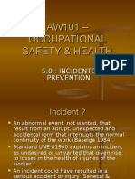 AW101 - INCIDENT PREVENTION TYPES