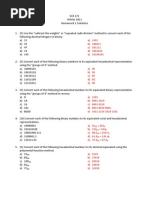 Homework Solutions 1