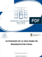 Actividades de La Vida Diaria en Rehabilitacion Visual