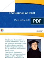 The Council of Trent: Church History, Unit 4