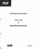 Electrical Basic Test With Answers | PDF | Volt | Watt