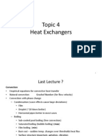 Topic 4 Heat Exchangers