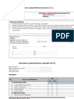 Instrumen Validasi KTSP SD 1