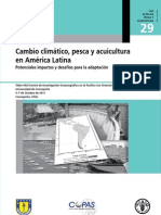Cambio Climático, Pesca y Acuicultura en América Latina: Potenciales Impactos y Desafíos para La Adaptación.