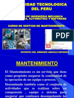 Gestión del Mantenimiento Industrial