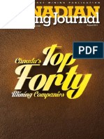 Canadian Mining Journal August 2013