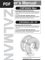 User's Manual: CNPS9900 Max