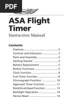 Flight Timer Manual