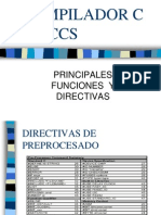 CCS - Principales Funciones y Directivas