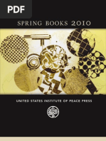 USIP Press Spring 2010 Book Catalog