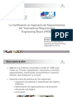 Certificacion en Ingenieria de Requerimientos