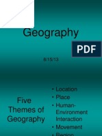 Five Themes of Geography