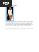 Estrutura de Paletó