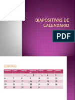Diapositivas de Calendario