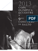 Convocatoria Copa Olímpica y Concurso de Salto # 9 FPDE