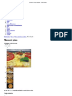 Receita de Massa de Pizza - Tudo Gostoso PDF