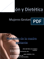 Nut. y Diet. Mujeres Gestantes