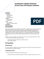 802.1Q Trunking Between Catalyst Switches Running CatOS and Cisco IOS System Software