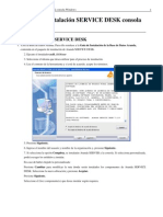 Manual de Instalación SERVICE DESK Consola Windows