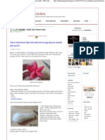 Download Cara Membuat Garnish Bentuk Bunga Warna Merah Dan Putih - Welcome to My Kitchen by Afit Zf SN160838977 doc pdf
