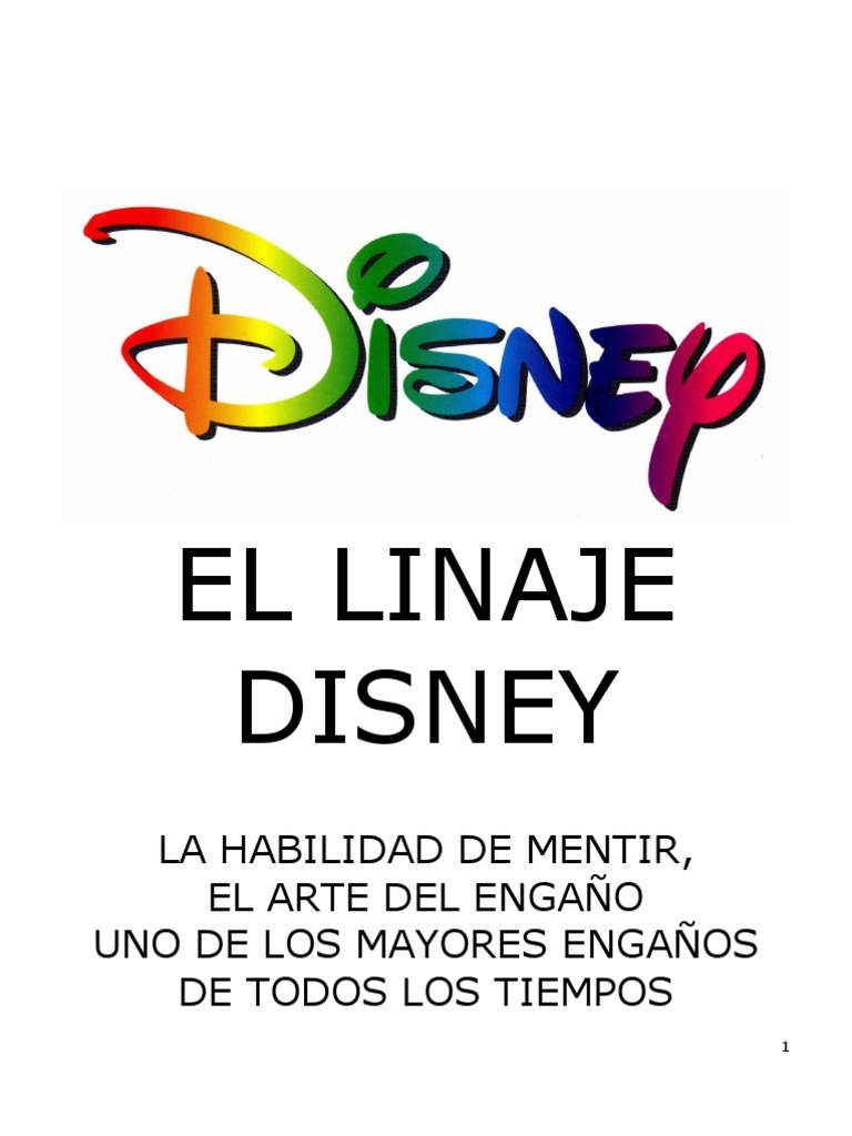 El Engano Disney | PDF, image size:768x1024