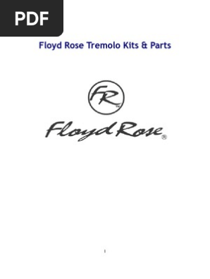 Floyd Rose Parts Catalog