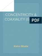 Concentricity & Coaxiality (GD&T)