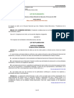 Ley de Planeacion PDF